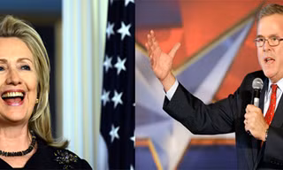 Bà Hillary Clinton và ông Jeb Bush
