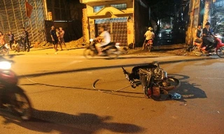 Hiện trường vụ tai nạn 