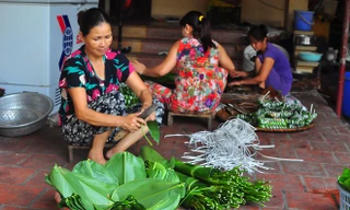 Nghề làm bánh tẻ kiếm cả trăm triệu mỗi năm