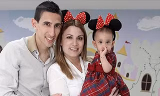 Gia đình nhỏ hạnh phúc của Di Maria
