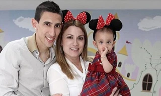 Gia đình nhỏ hạnh phúc của Di Maria