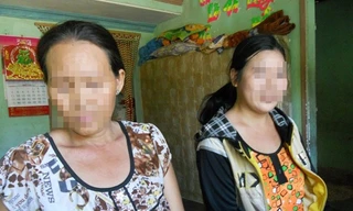 Bà Dư (trái) cho rằng con gái mình bị Dương xâm hại 