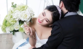 Ảnh cưới lãng mạn của Oxy và Bằng Cường.