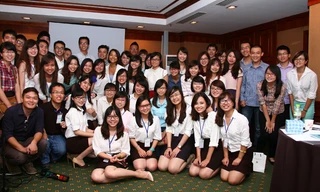 Các thủ lĩnh trẻ tham gia hội nghị