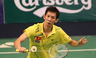 Tiến Minh vào vòng 2 giải cầu lông thế giới