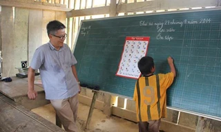 Giáo sư Ngô Bảo Châu 'đứng lớp' ở bản vùng cao