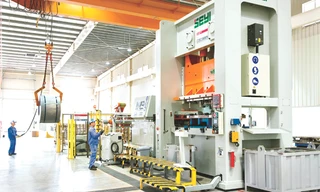 Dây chuyền sản xuất tại Nhà máy tiêu chuẩn thế giới (WCM) của Ariston