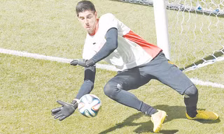 Courtois tận dụng tốt thời gian biệt phái để trưởng thành