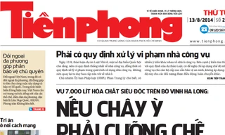 Tiền Phong ra ngày 13/8 có gì đáng chú ý?