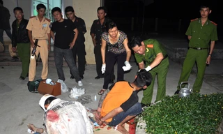 Hình ảnh nhóm giang hồ bắn trả cảnh sát bị khống chế