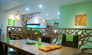 Căn hộ xanh mát ở Sài Gòn cho người mệnh Hỏa