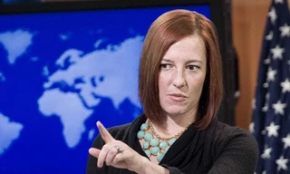 Phát ngôn viên Bộ Ngoại giao Mỹ Jen Psaki. 