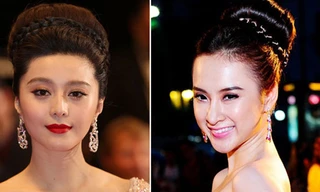 Angela Phương Trinh thích tạo kiểu tóc giống Phạm Băng Băng