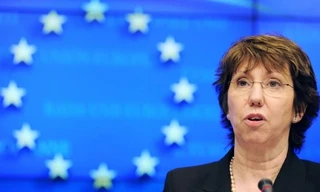 Cao ủy phụ trách chính sách đối ngoại của EU, bà Catherine Ashton. (Ảnh: PressTV)
