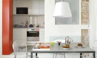 Bố trí nội thất khép kín trong căn nhà 32 m2