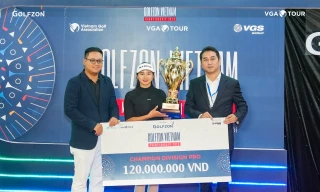 Nhà vô địch Hana Kang lập kỷ lục mức tiền thưởng tại Golfzon Vietnam Championship 2023 