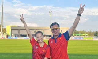 Nguyễn Thị Oanh làm quen bầu không khí điền kinh đỉnh cao thế giới