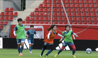 Tiền đạo Hải Yến: 'Hy vọng đội có bàn thắng vào lưới tuyển Đức để tri ân khán giả' 