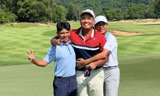 Hình ảnh xúc động của các golfer nhí tại VGA Junior Tour 