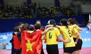 HLV cầu mây Trần Thị Vui: 'VĐV vượt qua áp lực, chứng minh bản lĩnh ở thời khắc quyết định'