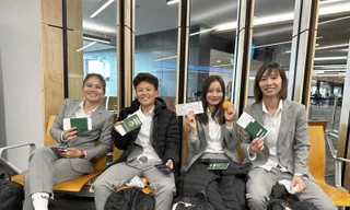 Đội tuyển nữ Việt Nam về nơi đóng quân chính, chuẩn bị đấu Tây Ban Nha 