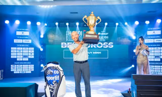 Golfer Nguyễn Huy Minh vô địch giải golf Hà Nội Mở rộng 2023