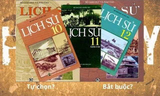 Tranh luận khi Lịch sử trở thành môn học tự chọn trong chương trình giáo dục mới
