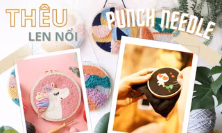 "Thêu len nổi" có gì vui mà được chị em "thả tim" rần rần, rủ nhau gia nhập hội Yêu thêu?