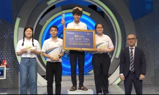 Thí sinh Đường Lên Đỉnh Olympia được khán giả "thả tim" khi song ca cùng MC Khánh Vy