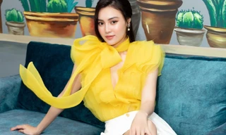 Ninh Dương Lan Ngọc dù sút cân vẫn rạng rỡ, Văn Mai Hương diện đầm lệch vai cuốn hút