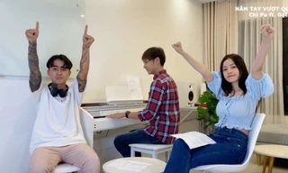 Chi Pu - Đạt G hát “Anh Ơi Ở Lại” phiên bản mới động viên tinh thần bà con miền Trung