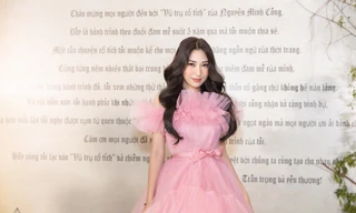 Khổng Tú Quỳnh diện trang phục công chúa ngọt ngào, gợi nhớ hình ảnh “cô bé Dâu tây”