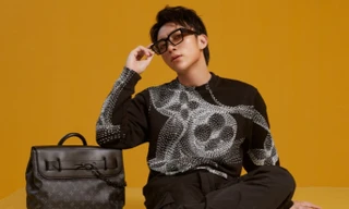 Giám đốc nghệ thuật Louis Vuitton đăng tải hình ảnh Soobin Hoàng Sơn trên Instagram