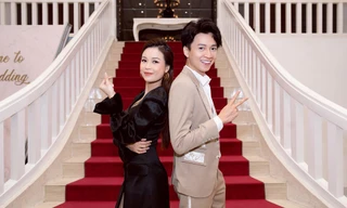 Chụp ảnh thân thiết với Sam nhưng Ngô Kiến Huy lại gây chú ý bởi vẻ ngoài xanh xao, gầy gò