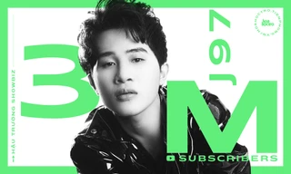 Jack là nam ca sĩ V-Pop đầu tiên có MV đạt 300 triệu view, cán mốc 3 triệu lượt theo dõi