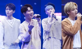 Boygroup “em trai MAMAMOO” trình diễn với 4 thành viên sau scandal của hotboy Trần Bình 