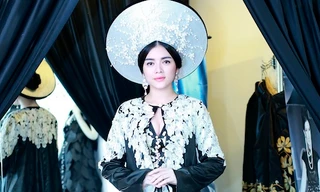 Lý Nhã Kỳ sẽ mặc áo dài Hoàng hậu Nam Phương ở Pháp