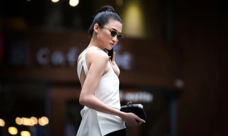 Kha Mỹ Vân 'lột xác' sành điệu sau khi trở về Việt Nam