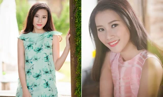 Top 5 HHVN Thanh Tú đẹp dịu dàng với đầm công sở