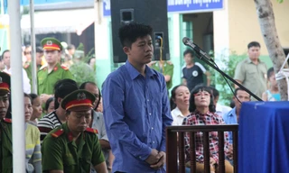 Bị cáo Vui tại phiên tòa. Ảnh T.Châu.