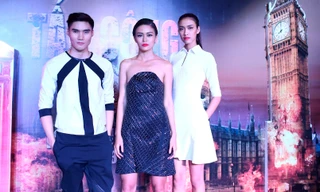 Hai quán quân Next Top Model sánh đôi đi sự kiện