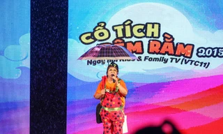 Minh Vượng, Xuân Bắc đội mưa diễn hài cho thiếu nhi