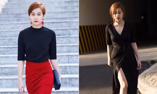 Gu thời trang thanh lịch đời thường của Hoàng Thùy Linh