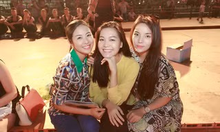Kỳ Duyên, Ngọc Hân, Thuỳ Dung hội ngộ ở Festival Huế 2015