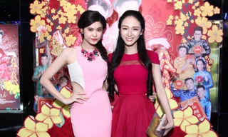 Trương Quỳnh Anh và Hoa hậu Trương Hồ Phương Nga.