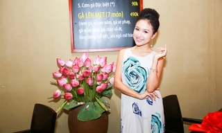 'Gái một con' Vân Hugo khai trương nhà hàng mới