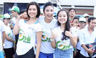 Á hậu Hoàng My hội ngộ Hoa hậu Ngọc Hân 