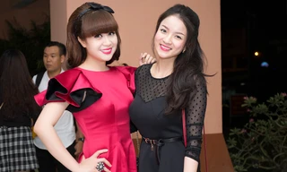 Lưu Thiên Hương 'đọ' nhan sắc trẻ trung bên Thủy Top