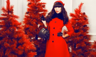 Hà Anh hóa quý cô 'sang chảnh' đón Giáng Sinh
