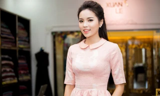 Kỳ Duyên xinh tươi trong trang phục thường ngày